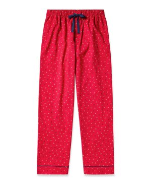 Men's Twill Pajama Pant in Anchors Away