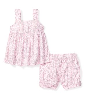 Girls Charlotte Short Set in Sweethearts