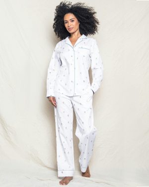 Women's Pajama Set in Bateau