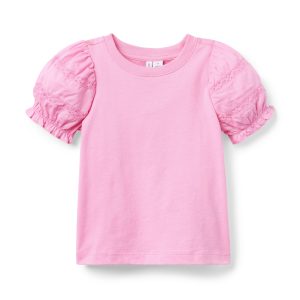 Lace Puff Sleeve Top