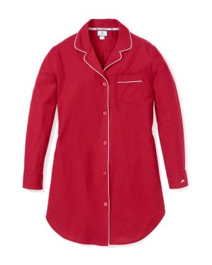 Petite Plume Women's Flannel Nightshirt