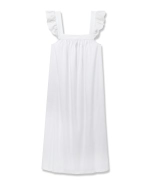 Women's Twill Clara Nightgown in White