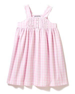 Pink Gingham Charlotte Nightgown