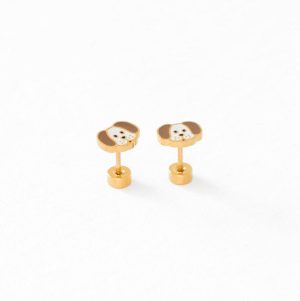 Dog Stud Earrings
