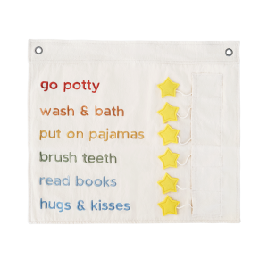 Bedtime To-Dos Wall Hanging