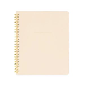 Spiral Notebook, Pale Pink