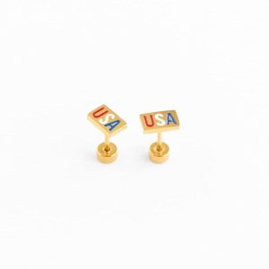 USA Stud Earrings