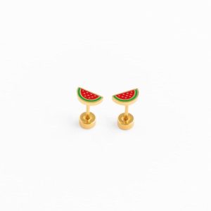 Watermelon Stud Earrings