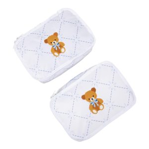 Teddy Bear Petite Pouch Set