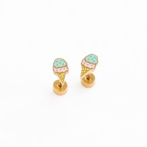 Ice Cream Stud Earring