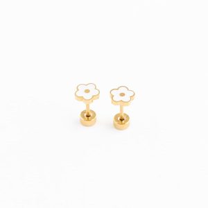 Petite Flower Stud Earrings