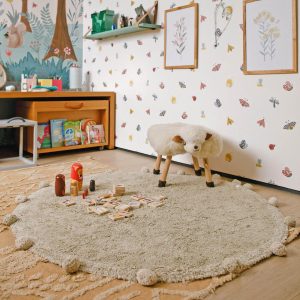 Washable Rug Bubbly Olive