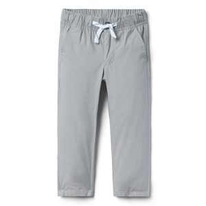 The Drawstring Poplin Pant