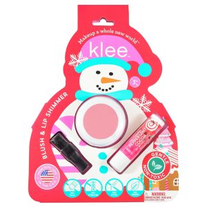 Crystal Glow - Kids' Holiday Blush and Lip Shimmer Set