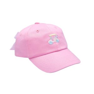 Rainbow Golf Cart Bow Baseball Hat