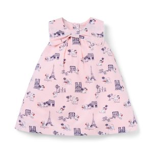 Baby Parisian Cat Dress
