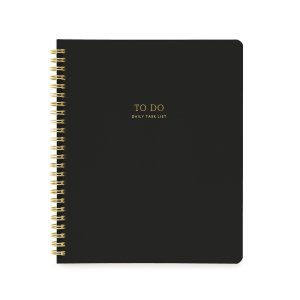 To Do Notebook, Black
