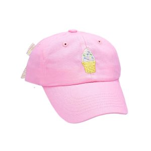 Ice Cream Bow Baseball Hat