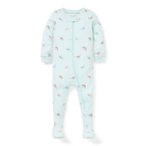 Baby Good Night Footed Pajama In Dinosaur