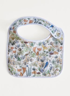 Foxy Forest Bib
