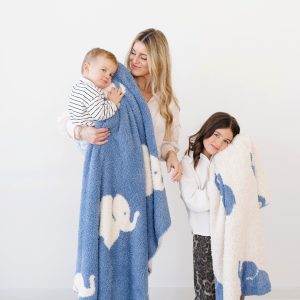 Double Layer Bamboni Blanket in Elephant