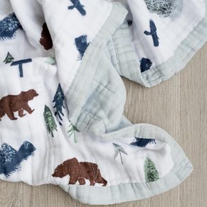 Bamboo Rayon Muslin 4-Layer Quilt Yosemite