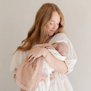 Bamboo Rayon Muslin 4-Layer Quilt Floret