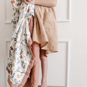 Bamboo Rayon Muslin 4-Layer Quilt Fleurs