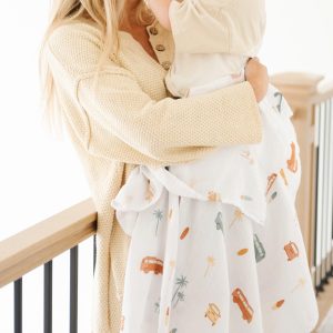 Bamboo Rayon Muslin Swaddle Van Life