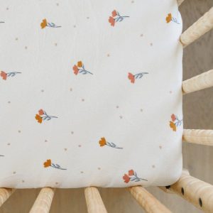 Floral Crib Sheet