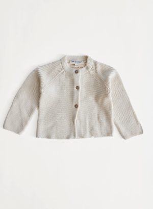 Ivory Knit Cardigan