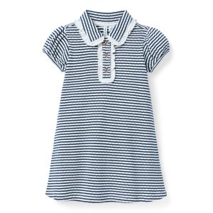 Textured Striped Dress