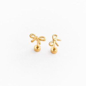 Bow Stud Earrings