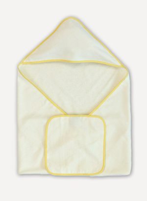 Bathtime Essentials Towel Set-Lemon