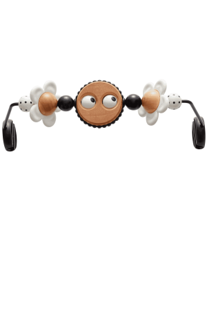 Bouncer Toy: Googly Eyes Black + White