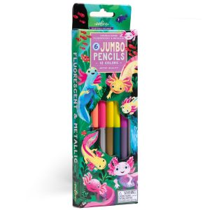 Jumbo Double Pencils: Axolotl