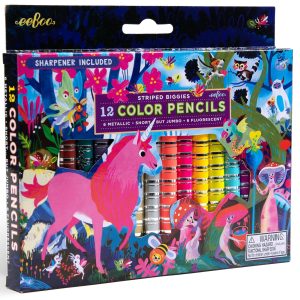 Biggies Color Pencils: Magical Creatures - 12pc
