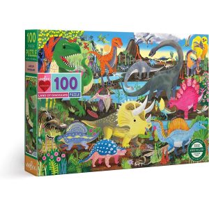 Land of Dinosaurs - 100 Piece Puzzle