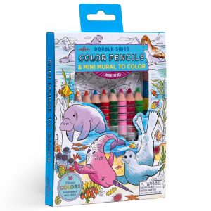 Biggies Color Pencils: Under the Sea - 8pc