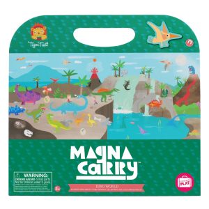Magna Carry Magnetic Play Scene: Dino World