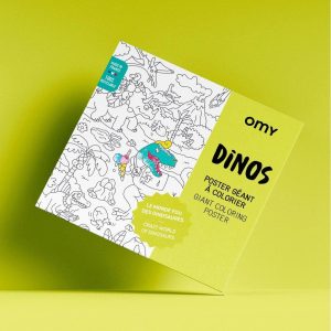 Giant Coloring Poster Dino