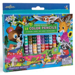 Biggies Color Pencils: Woodland Friends - 12pc