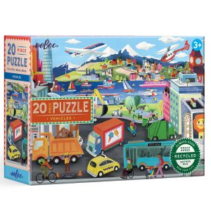 20 Piece Puzzle: Vehicles