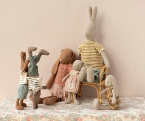 Rabbit, Size 1 - Chocolate Brown