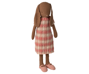Chocolate Brown Bunny in Dress, Size 3