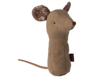 Lullaby friends, Mouse rattle - Light umber