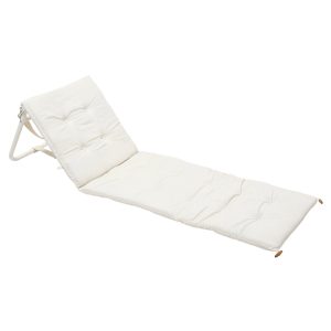 Reclining Beach Chair: Casa Cream
