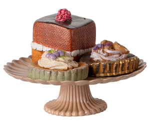 Cakes and cakestand, Mini