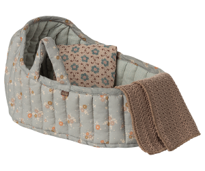 Large Blue Carry Cot
