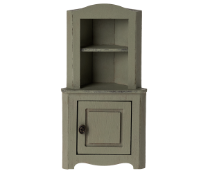 Corner Cabinet, Mouse - Light Green